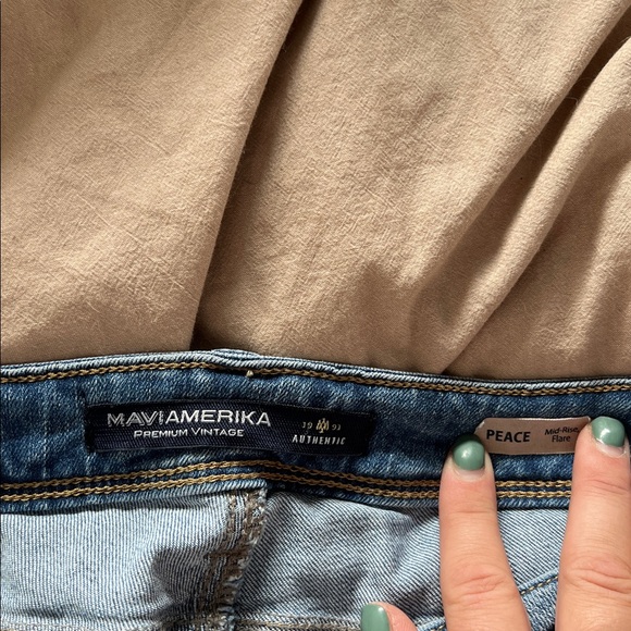 Mavi America Premium Vintage Mid Rise Flare Jeans | Size 29 - Picture 7 of 7